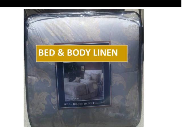 BEDDING & BATH